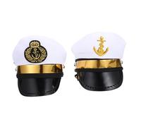 ibasenice 2pcs Chapeaux pour Animaux de Compagnie en Polyester, Accessoires de Photographie pour Chiens et Chats, pour Anniversaires et Portraits de Famille