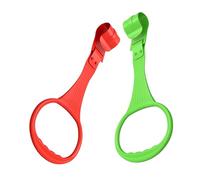 ibasenice 2pièces Anneau De Suspension Pour Parc Garçon Fille Aide à Tenir Debout Poignée De Traction Robuste Accessoire De Jeu Pour Parc Intérieur Lot De Anneaux Apprentissage