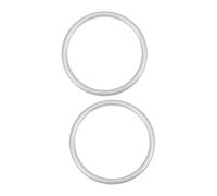ibasenice 2pièces Anneaux Aluminium Pour Accessoire Sling Ergonomique Pour Bébés Lot De Anneaux Résistants Et