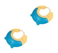 ibasenice 2pièces Bonn Bain Ajustable Pig Des Oreilles Pour Garçon Fille Accessoire De Lavage Des Cheveux Pour Garçons Et Filles