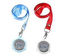ibasenice 2Pièces Chronomètre Infirmière avec Cordon Et Montre Poche pour Surveillance Infirmiers