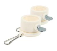 ibasenice 2pièces Embout de Mât Rotatif Poulie de Mât et Clips pour Drapeau Accessoires pour Fixation Sécurisée