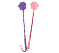 ibasenice 2pièces Fouet De Dressage pour Chien Outil Entraînement pour Chiot Lot de Fouets Caoutchouc pour Éducation Canine Et Jeu Interactif