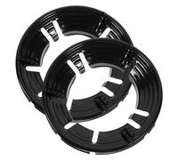 ibasenice 2pièces Pare-brise Pour Poêle à Économie Énergie Housse Coupe-vent Pour Poêle Hotte Anti-feu Housse De à Feu