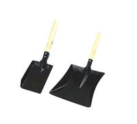 ibasenice 2pièces Pelle Acier au Petite Pelle pour Jardinage et Barbecue Multifonction Extérieur pour Plantation de Fleurs et Travaux de Terrassement