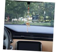 ibasenice 2pièces Pendentif Moulin à Prières Bouddhiste Om Padmé Hum Amulette De Bénédiction Tibétaine Unisexe Charme Feng Shui Pour Voiture Avec Protection Et Décoration Suspendue