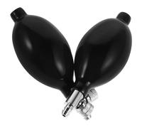 ibasenice 2pièces Poire de Gonflage pour Tensiomètre avec Valve Cuivre Remplacement de Poire à Air à Gonflage Manuel pour Sphygmomanomètre