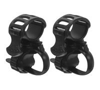 ibasenice 2pièces Porte-Cannes pour Déambulateur et Fauteuil Roulant Électrique Support Léger et Solide pour Cannes de Marche et Trottinettes Lot de Fixation Stable et Facile à Monter