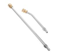 ibasenice 2pièces Rondelle Courbe Lance De Nettoyeur Haute Pression Rallonge De Buse Piece De Nettoyeur Accessoires De pour Terrasse Buse Coudée Brosse De