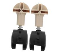 ibasenice 2pièces roulettes Pivotantes pour Cage à De Transport pour Crate Animaux Accessoires De Mobilité pour Cages à Et Chiens Nettoyage Réorganisation