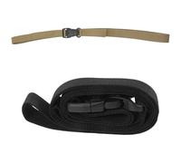 ibasenice 2pièces Sangles de Fixation Nylon Sangles Robustes Ajustables pour Bagages et Déménagement Ceintures Pratiques pour Attacher Valise et Sécuriser Charges Noir et Kaki