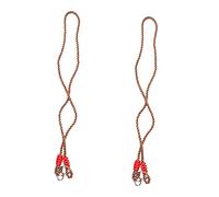 ibasenice 2pièces Sangles De Suspension pour Balançoire Corde Réglable Extérieur Supports De Balançoire Kit De Sangles avec Anneau De Accessoires De