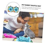 ibasenice 2pièces Tapis de Fouille pour Lapin Tapis Alimentation Lente pour Lapin Olfactif