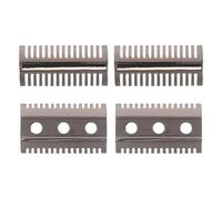 ibasenice 2pièces Tête de Rasoir de Sécurité à Peigne Ouvert Acier Inoxydable Remplacement Traditionnel Double Tranchant pour Rasoir Manuel Homme Accessoire Salon et Barbershop