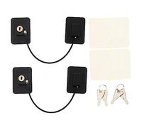 ibasenice 2pièces Verrou De Réfrigérateur Et Armoires Pour Garçon Fille Lot De Sécurité Garçon Fille Installation Sans Perçage Verrou Durable Pour Prévenir Accidents