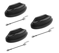 ibasenice 3 Ensembles Bloc de Levage pour Roue de Vélo Support de Formation Intérieur pour Vélos de Montagne Route Accessoire Pratique et pour Entraînement Cycliste Patin et Tige de