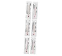 ibasenice 3 Ensembles Boîte À Clés Thermomètre Décor De Rangement Caché Thermostat Température Clé De Refuge À L'intérieur Et À L'exterieur Blanche Plastique 2 Pièces * 3