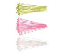 ibasenice 3 Ensembles D'épingles à Cheveux en Plastique pour Permanente, Surface Lisse, Contrôle pour Cheveux Longs, Accessoires Colorés pour Coiffure et Bouclage Couleur Couleur Aléatoire