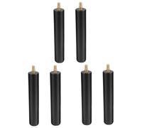 ibasenice 3 Ensembles Extension De Queue De Billard Barres Extension pour Baguette De Billard Prolongateur Pratique pour Cue Compatible avec Américain Anglais Et Snooker 2 Pièces * 3