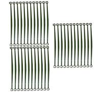 ibasenice 3 Ensembles Supports De Plantes Déformables Connecteurs pour Treillis De Tuteurs Réglables pour Plantes Grimpantes pour Intérieur Et Extérieur 12 Pièces * 3