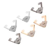ibasenice 3 Paires Protège-Talons en Fer Élégant pour Chaussures à Talons Hauts, Protection Les Coups, pour Diverses Environnements et Soirées