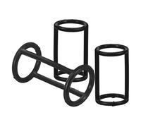 ibasenice 3 Pièces Anneaux en Silicone pour Machine à Glaces Noirs, Joint D'étanchéité Fiable et Résistant, Accessoires pour Turbine à Glace, Remplacement