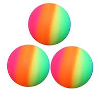 ibasenice 3 Pièces Balle De Jeu Balles Gonflables Souples Kickball des Écoles Balle Au Prisonnier pour Enfants en Plein Air Handball Gonflable Tout- PVC Faire Sauter La Balle Doux