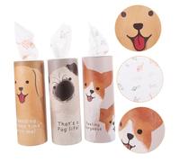 ibasenice 3 pièces Boîte à Mouchoirs Cylindrique pour Voiture Lot de Boîtes à Serviettes Portables et Décoratives Papier et Réutilisable Compatible Porte-gobelets Accessoire Auto Compact et