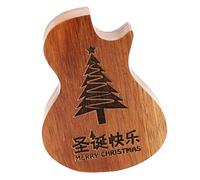 ibasenice 3 Pièces Boîte de sélection étui Porte-médiators Support de médiator pour Guitare Rangement de plectres Porte-médiators en Bois Organisateur de Stockage de médiator ukulélé