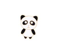 ibasenice 3 pièces Broches Couple Panda et Pingouin Épingle Créative Petite Décoration Accessoires Costume pour Fête et Banquet