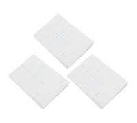 ibasenice 3 Pièces Cahier de Maths à Papier Quadrillé Xy Blanc, Design Compact pour Exercices Précis de Coordonnées, Maison Salle de Classe