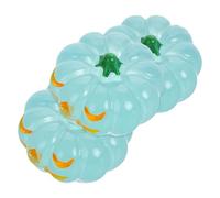 ibasenice 3 Pièces Citrouilles de Halloween Lumineuses Plastique Décorations Intérieures et Extérieures pour Créer Une Ambiance Festive et Effrayante Accessoires de Fête Originale pour