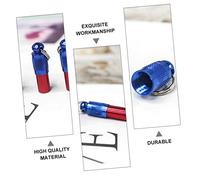 ibasenice 3 pièces Étiquette Identité Chien Laiton Forme Capsule Sécurisée pour Chiots et Autres Animaux de Compagnie