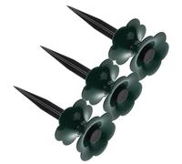 ibasenice 3 pièces Guide de Tuyau Arrosage Roues de Direction pour Protection des Plantes Vert