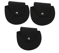 ibasenice 3 Pièces Housse de Protection pour Clubs PU Couvre Club Portable avec Élasticité pour Éviter Rayures Dégâts Pendant Transport
