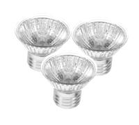 ibasenice 3 pièces Lampe Chauffante Reptile pour Tortues Lézards Serpents Ampoules Chauffantes Émettrices de Chaleur pour Terrarium Favorise Digestion et des Animaux de Compagnie