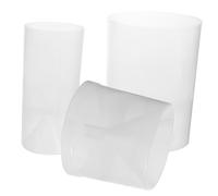 ibasenice 3 Pièces Outils de Mesure de la Pluie Mince Petit de Plein air jauge Tube Plastique pluviomètre Fournitures d'apprentissage pluviomètre agricole Porte-Pluie