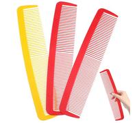 ibasenice 3 Pièces Peigne Géant en Plastique à Dents Larges, Accessoire Drôle et Confortable pour Fête de Carnaval et Halloween, pour Détente et Style Festif Couleur Aléatoire