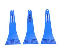 ibasenice 3 pièces Pelle à Dégivrage Réfrigérateur Bleu Foncé Grattoir à Glace Outil Manuel et Pratique pour Enlever Neige et Givre Efficacement