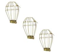 ibasenice 3 Pièces Protection Grillagé pour Lampe Chauffante Reptile Filets de Sécurité pour Éclairage Animal Compatible Lampes Céramique et Spots Installation Simple et Nettoyage Facile