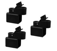 ibasenice 3 Pièces Sun Shelter Button Switch Replacement Canopy Leg Pole Switch Locking Mechanism Compatible with Multiple Canopy Types