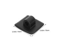 ibasenice 3 Pièces Support Moteur Hors Bord Plastique pour Kayak et Bateau Gonflable Fixation sans Outil de Bruit et Vibrations Aux Intempéries Siège de Montage Polyvalent
