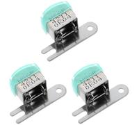 ibasenice 3 PièCes TêTe MagnéTique StéRéO Universelle Pour MagnéTophone Cassette, Accessoire Indispensable Pour Enregistrement Audio PréCis Et Clair, MéTal Argenté, 2.3 * 1.5 * 3.0cm