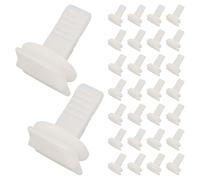 ibasenice 30 pièces Clips Fixation Pare-brise Plastique Robustes pour Voiture Agrafes Panneaux Porte Compatibles Modèles Focus Mondeo Fiesta Accessoires Auto Fiables et Faciles à Installer