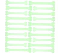 ibasenice 30 Pièces Faux Os Plastique avec Cônes de Suspension pour Décorations Intérieur et Extérieur Accessoires Réalistes pour et Thèmes Squelettes