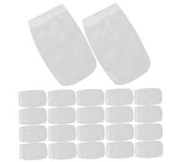 ibasenice 30 Pièces Pochette Filtrante pour Piscine Chaussette Filtrante pour Écumoire Nettoie Les Débris de Piscine Compatible Skimmers et Enterrées Lot de Chaussettes Filtrantes