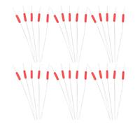 ibasenice 300 Pièces Silicone Fishing Bobber Stoppers Slip Float Stops for Line Control and Depth Marking for Rivers Lakes and Streams