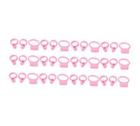 ibasenice 36pièces Anneaux Apprentissage De Pour Garçon Fille Silicone Outils Créatifs Pour Apprendre à Manger Couvres Doigts Pratiques Pour Prise Main Facile