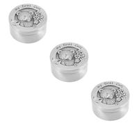 ibasenice 3pièces Boîte De Collection De Cheveux Fœtaux Pour Coffre à Souvenirs Pour Préservation Des Mèches De Cheveux De Votre Mémorable Pour Parents
