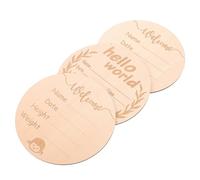 ibasenice 3pièces Panneaux Annonce De Naissance Pour Pour Jalons Né Garçon Fille